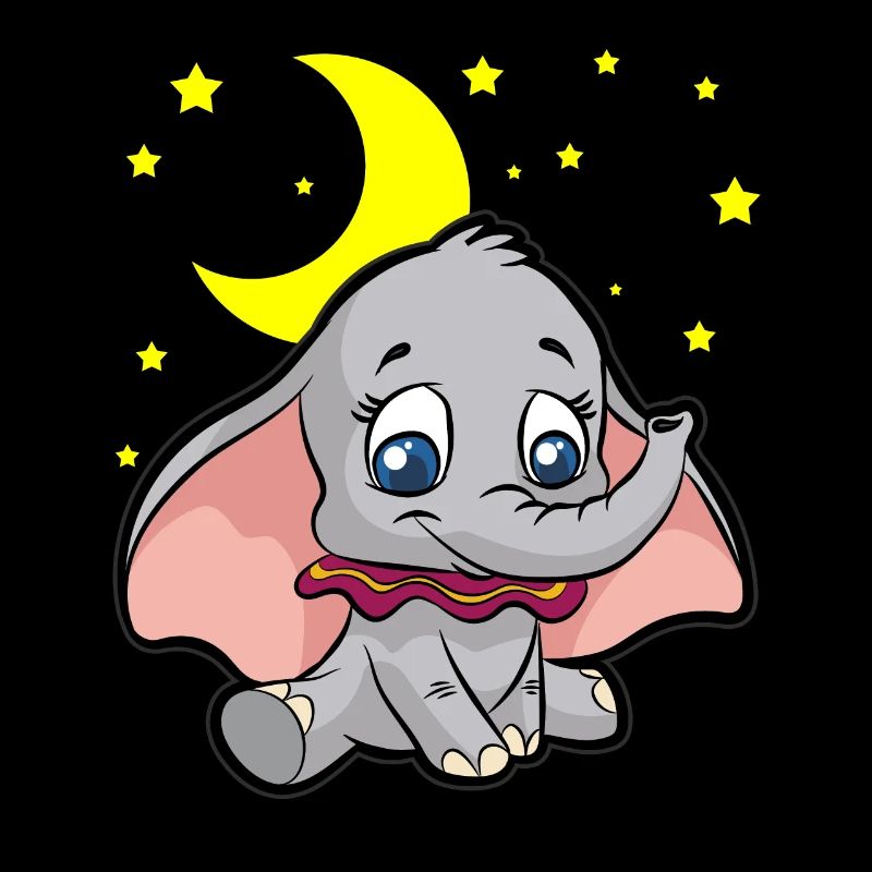 Éléphant avec oreilles