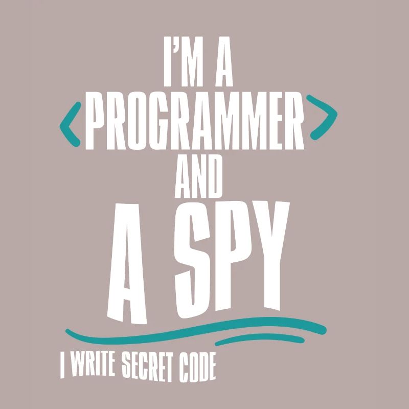 I'm A Programmer And A Spy, I Write Secret Code 2