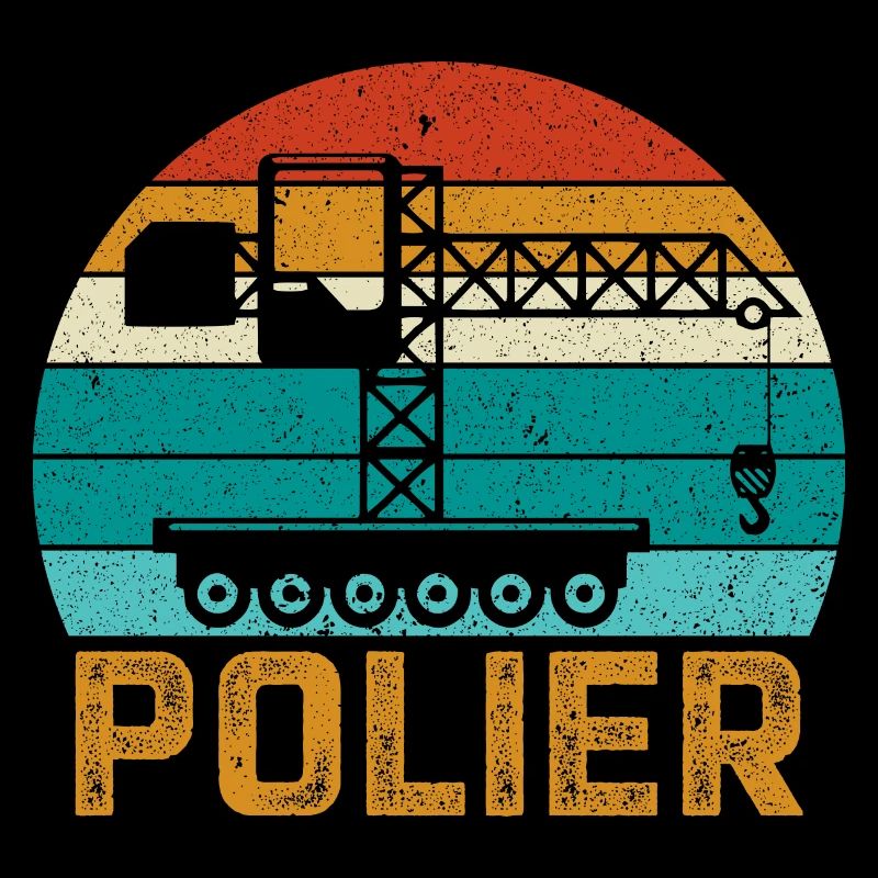 Polier Geschenkidee Baustelle Kran
