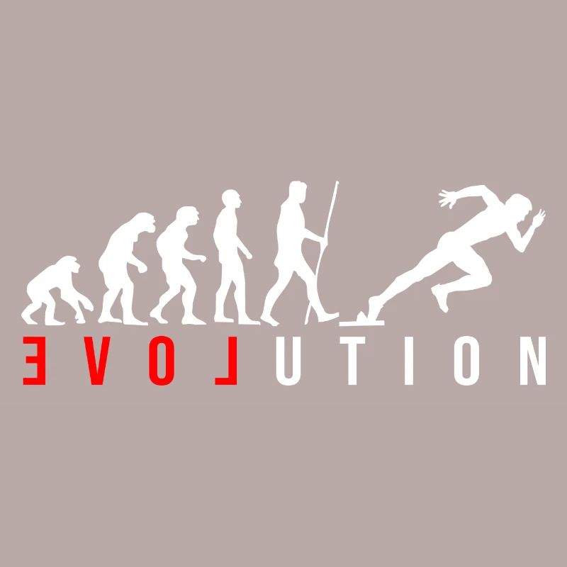 Sprinter Sprint Runner LOVE in red with Evolution