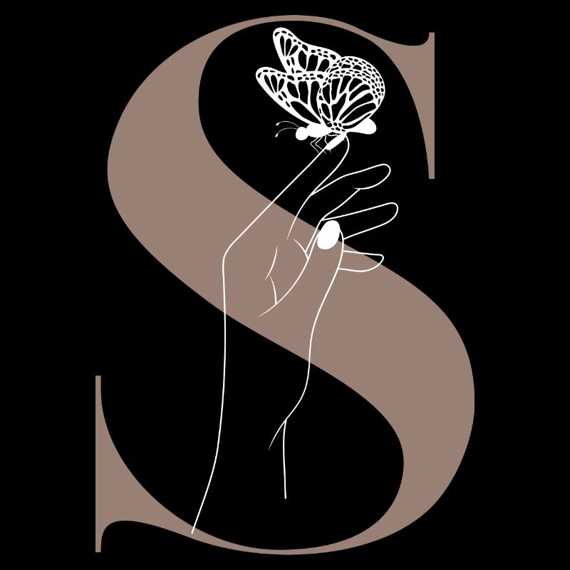 Magic butterfly letter