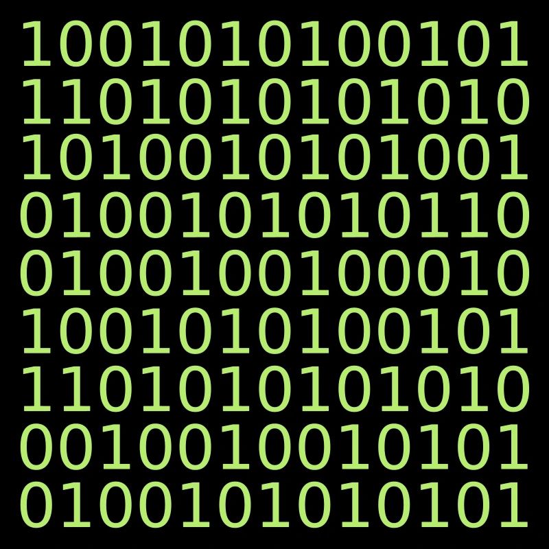 10010101 Zahlen muster hacker computer programmier