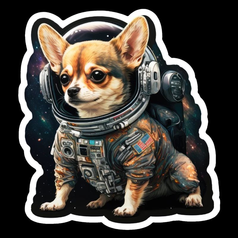 Chihuahua dans l’espace, drôles de chiens, Spacedogo!