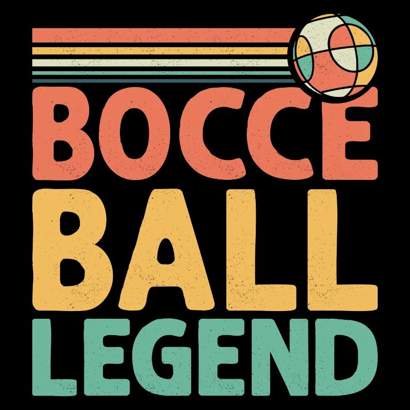 Bocce Ball Legend Player Team Petangue