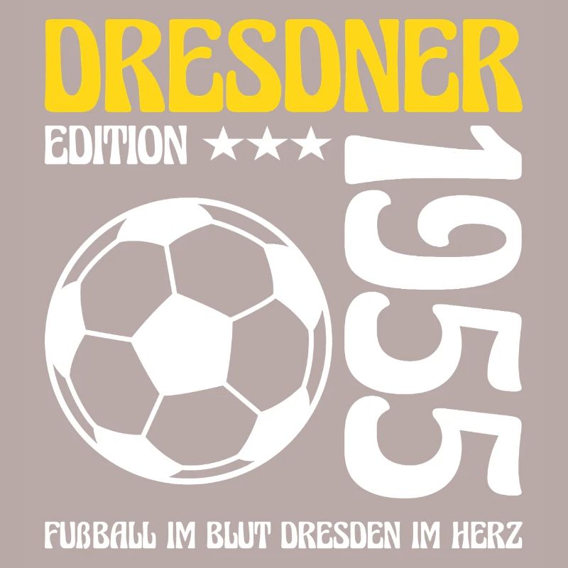 Dresdner Geburtstag 1955 Fußball Geschenk