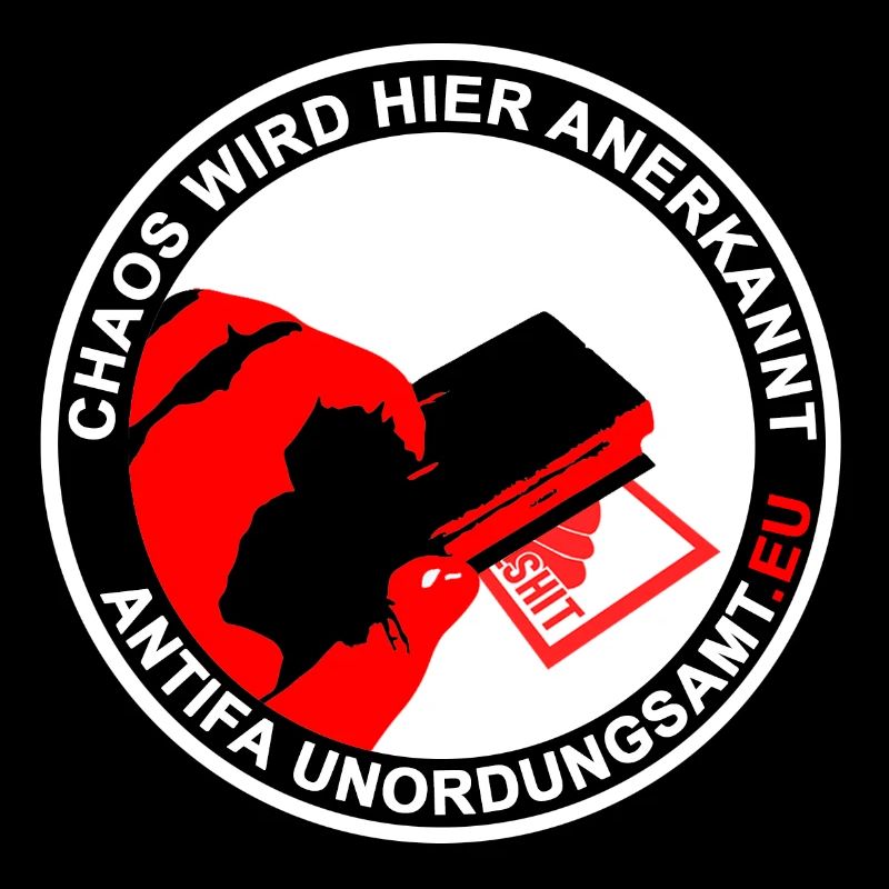 Timbre de bureau antifa Disorder