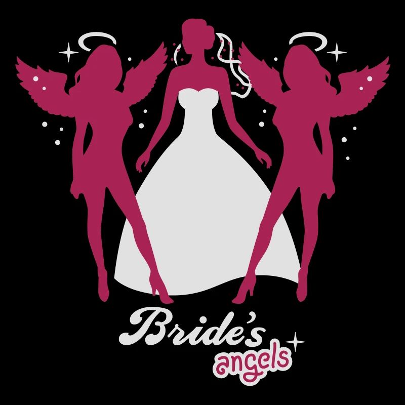 JGA - Braut - Bride - Brides angels - Engel - 2C