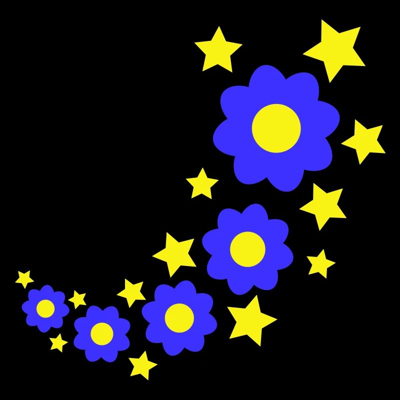 Beaucoup de fleurs colorées belle conception de motif décoratif