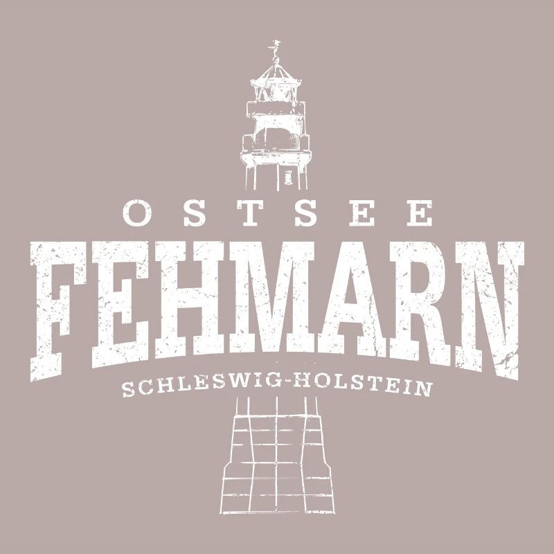 Fehmarn mer Baltique (à l'ancienne blanc)