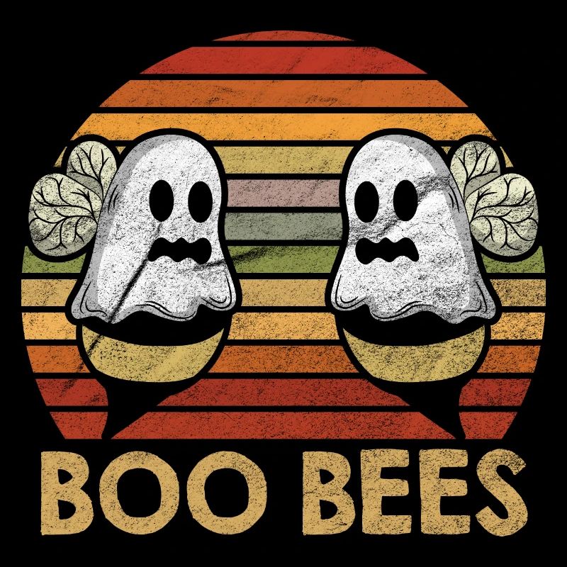 Boo Bees colorful by The Manzanita's