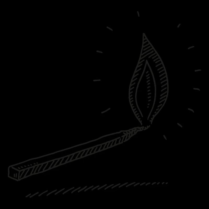 Match Light Fire Symbol