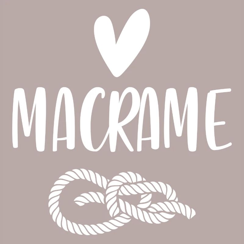 Cool Macramé Art Boho Look Gift Creative