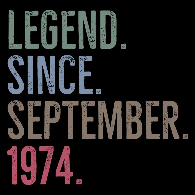Legende seit September 1974