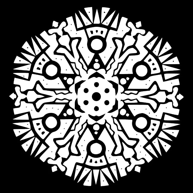 Mandala Maya Pattern