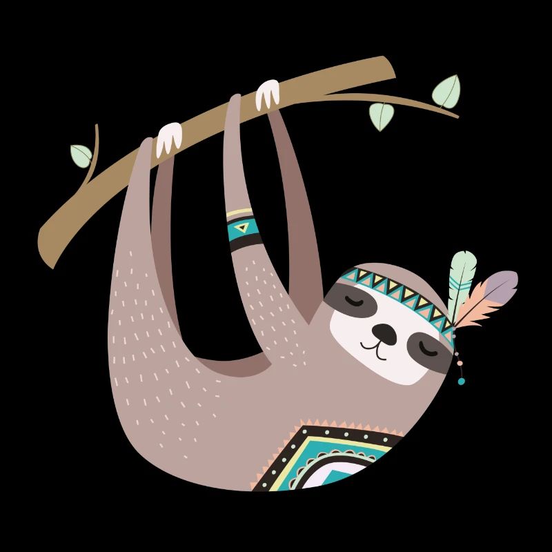 tribal sloth