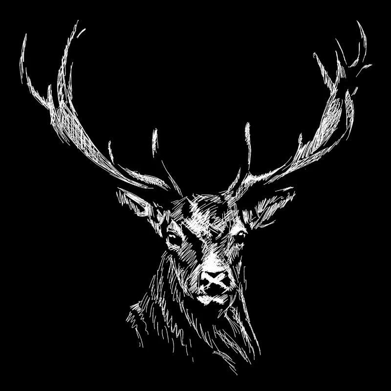 Tête de cerf