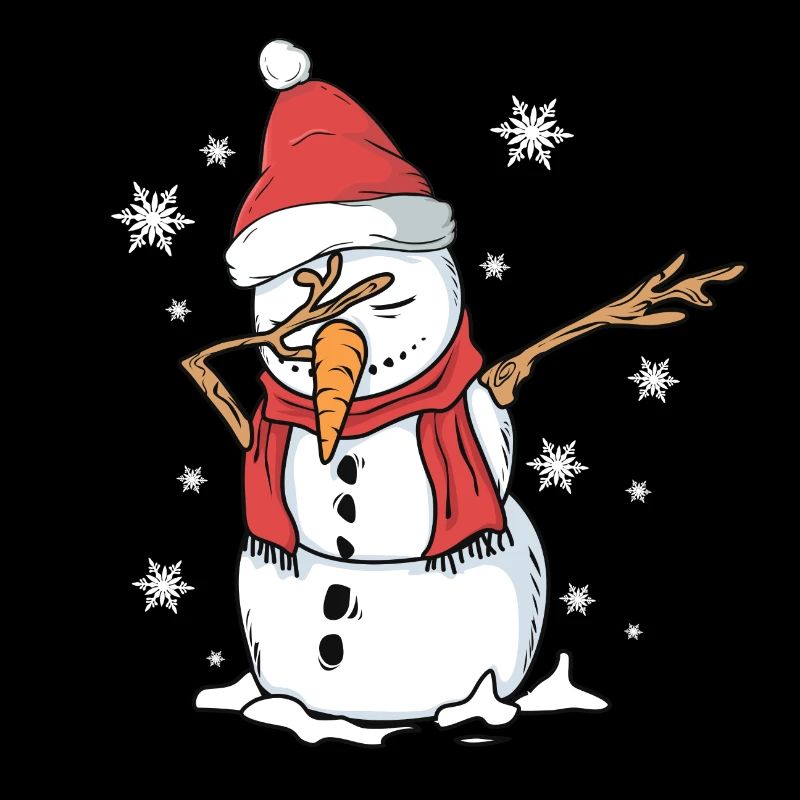 Snowman Dab