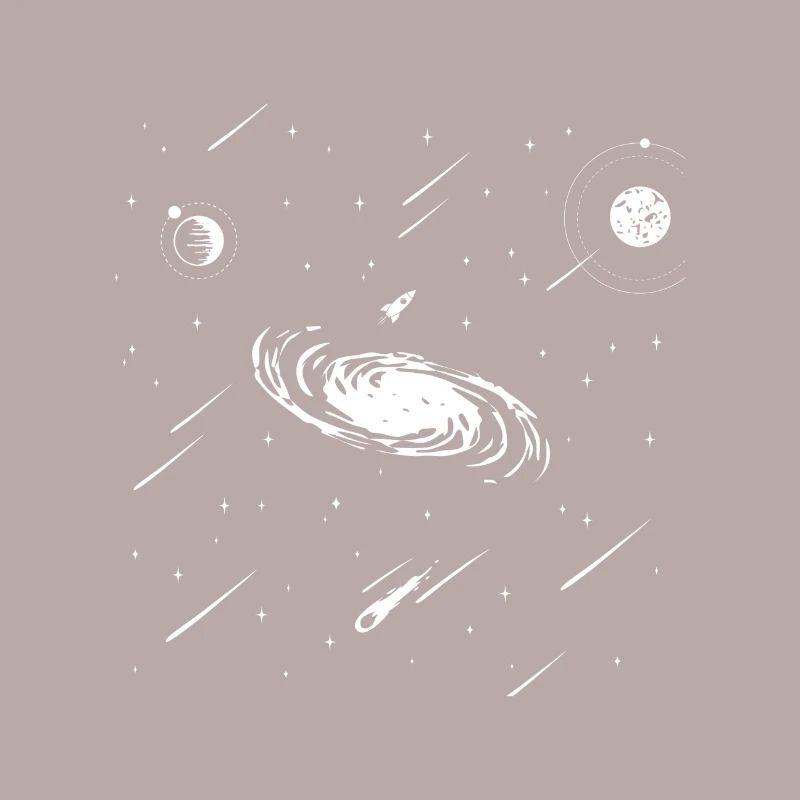 Space Space Milky Way Comet Mars Rocket