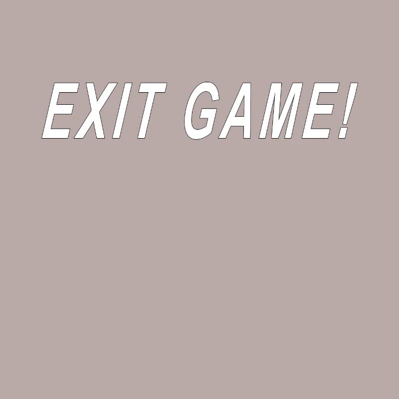 Exit Game simulation miroir noir