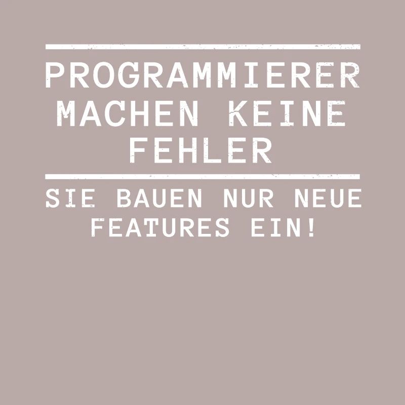 Programmierer machen keine fehler Geschenk