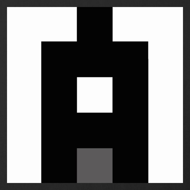 symbol M schwarzweiß