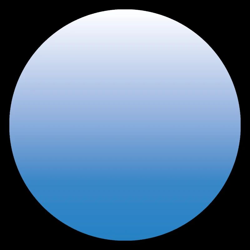 Soleil bleu avec dégradé 02