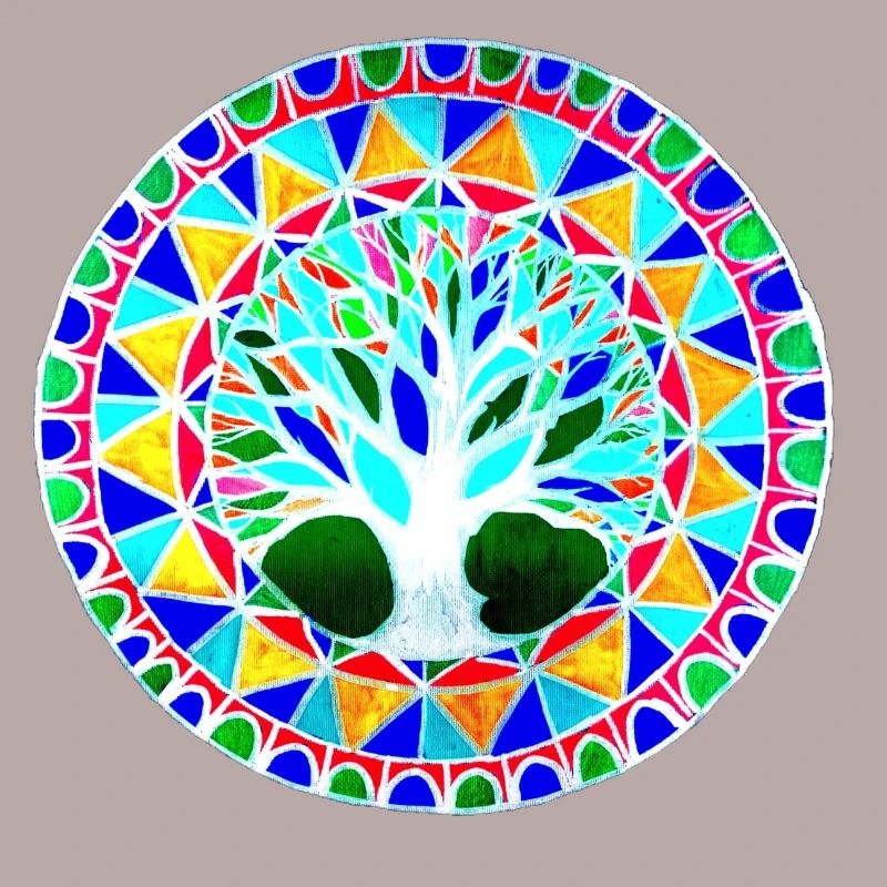 graphic tree pattern