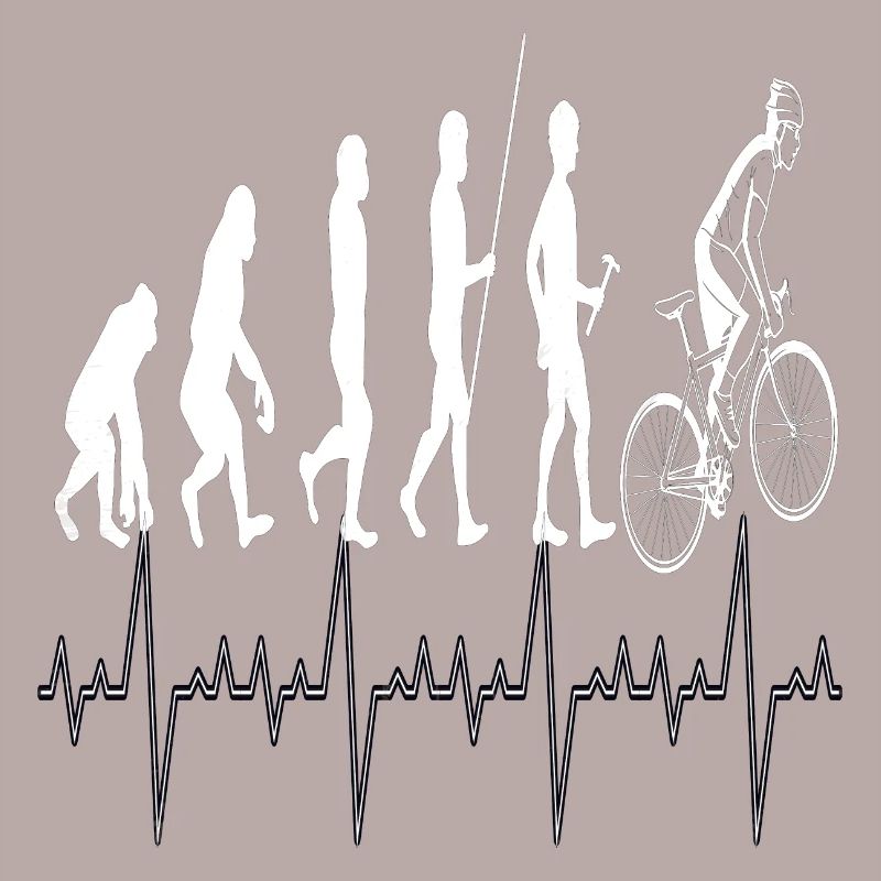 Evolution cyclist, cool bike design