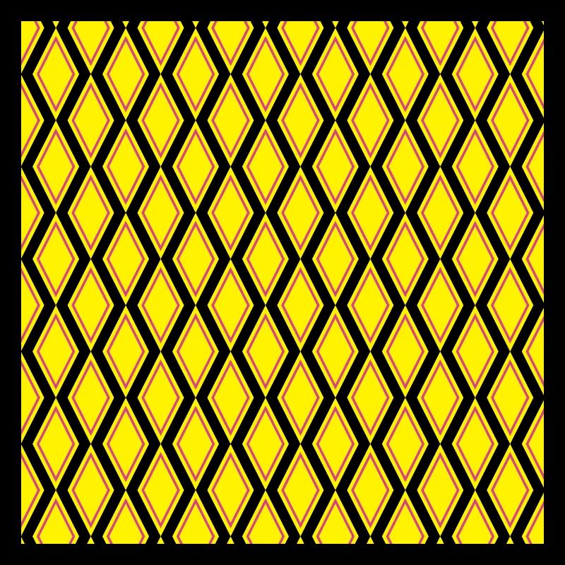 Kite diamond pattern