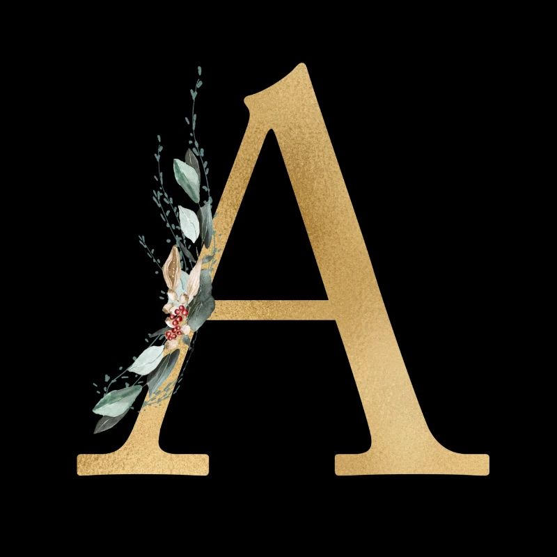 Monogramme A personnalisable