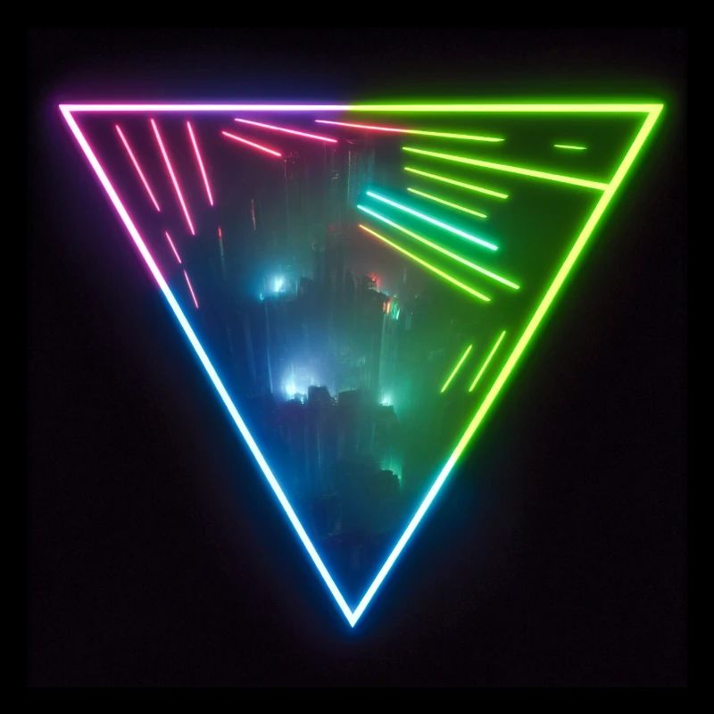 Trippy Tokio Laser Triangle