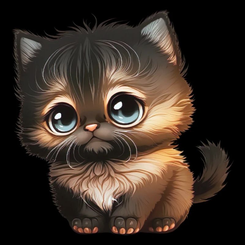 chaton chibi