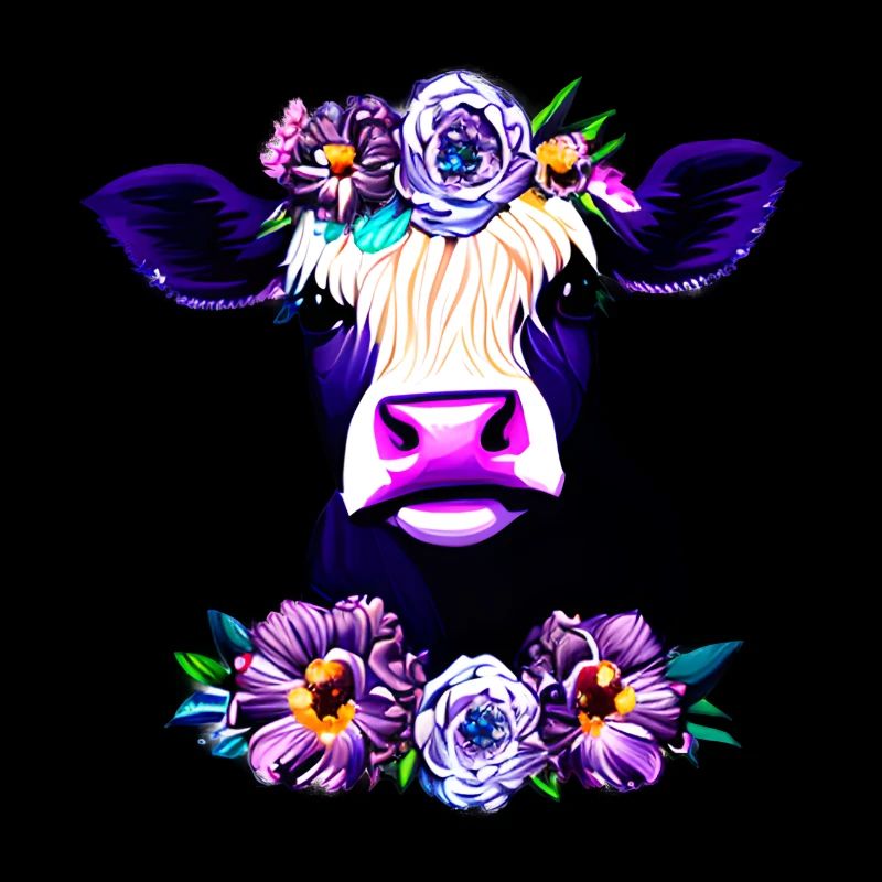 Fleurs de vache couronne de saule