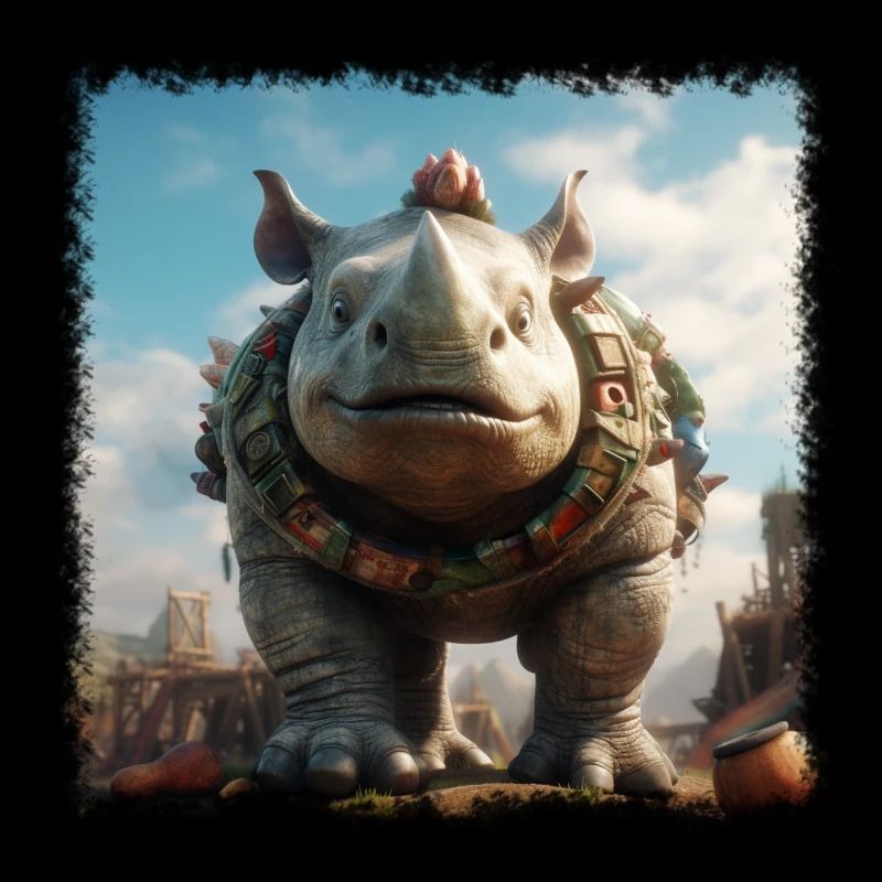Rhinocéros cool