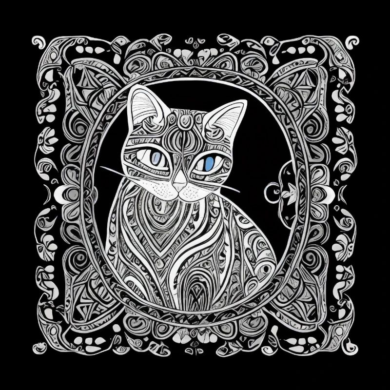Schöne böhmische Katze |