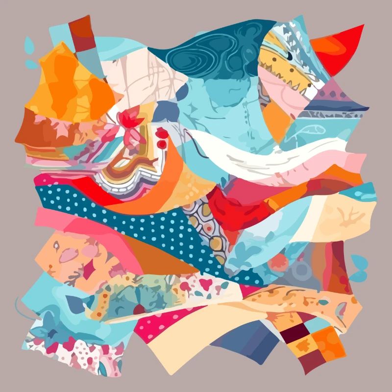 Fabric patchwork n°3