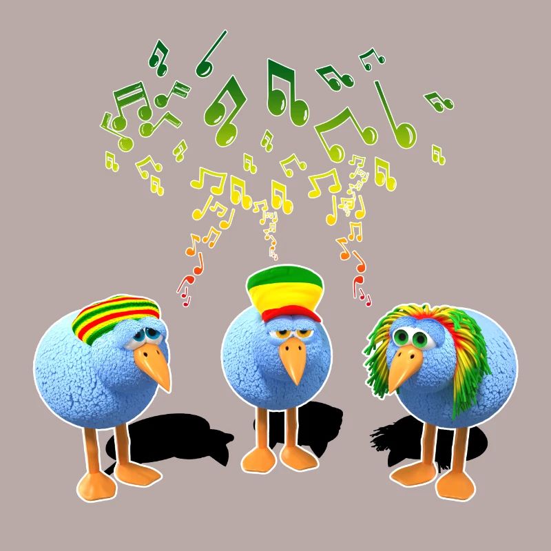 Trois petits oiseaux reggae