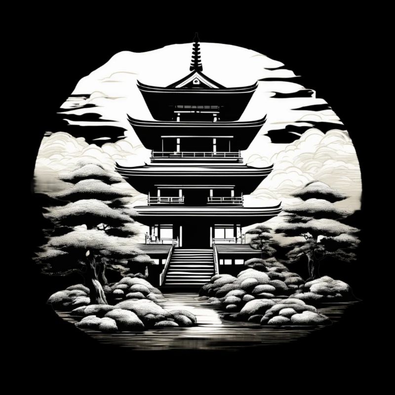 Japanischer Tempel