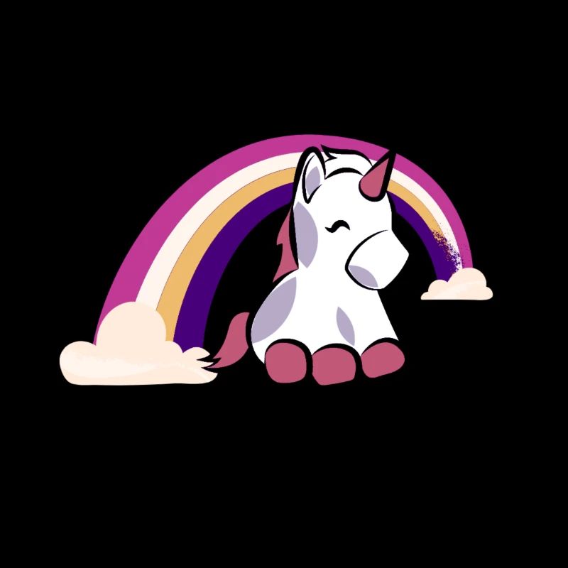 Einhorn & Regenbogen Design