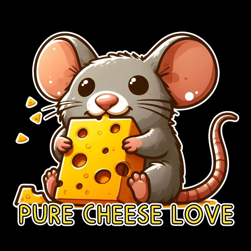 Pure Cheese Love - Mouse with Cheese