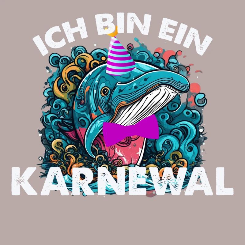 Ich bin ein Karnewal lustiger Karneval Spruch