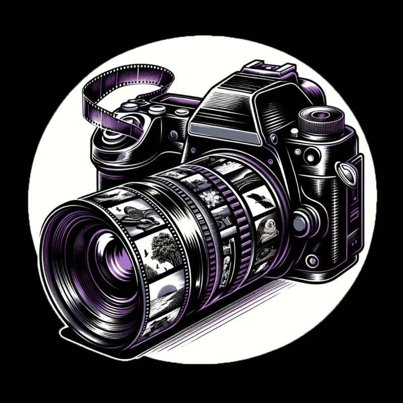 Photo camera digital analogue