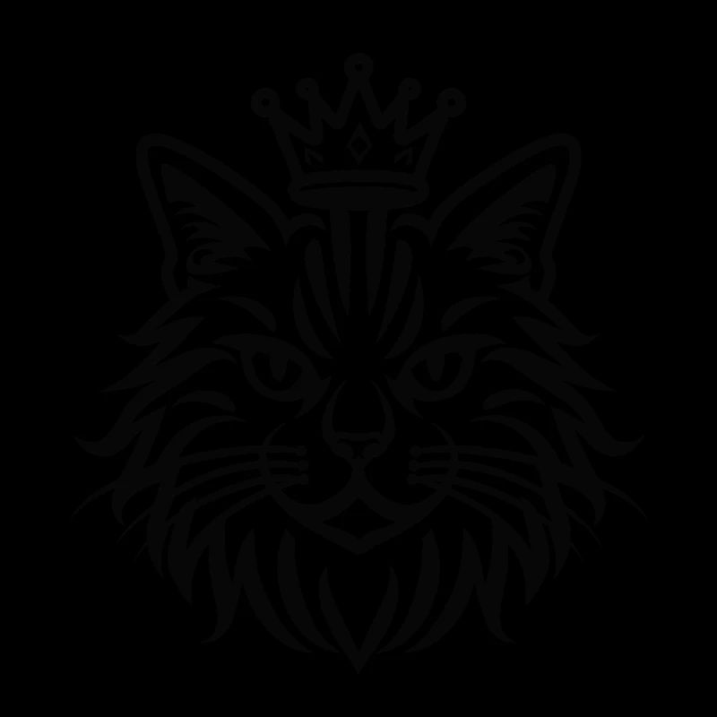 Chat moelleux avec couronne