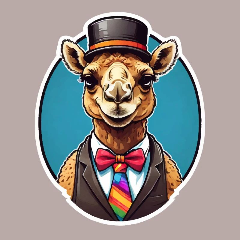 Funny Comic Camel