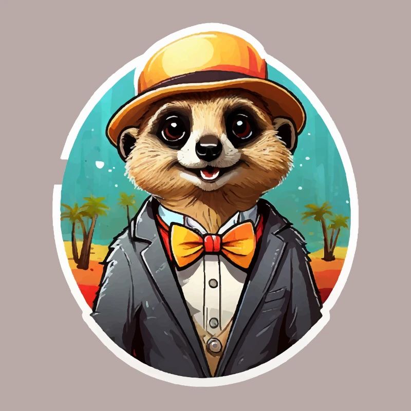 Drôle Bande Dessinée Suricate