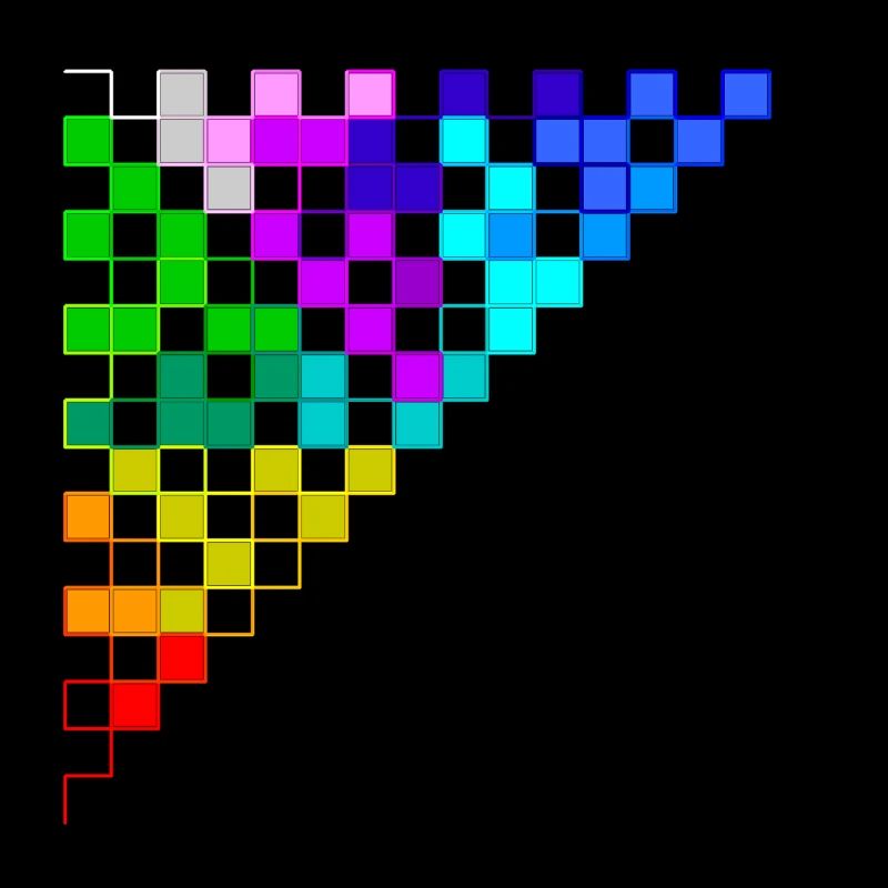 colored squares