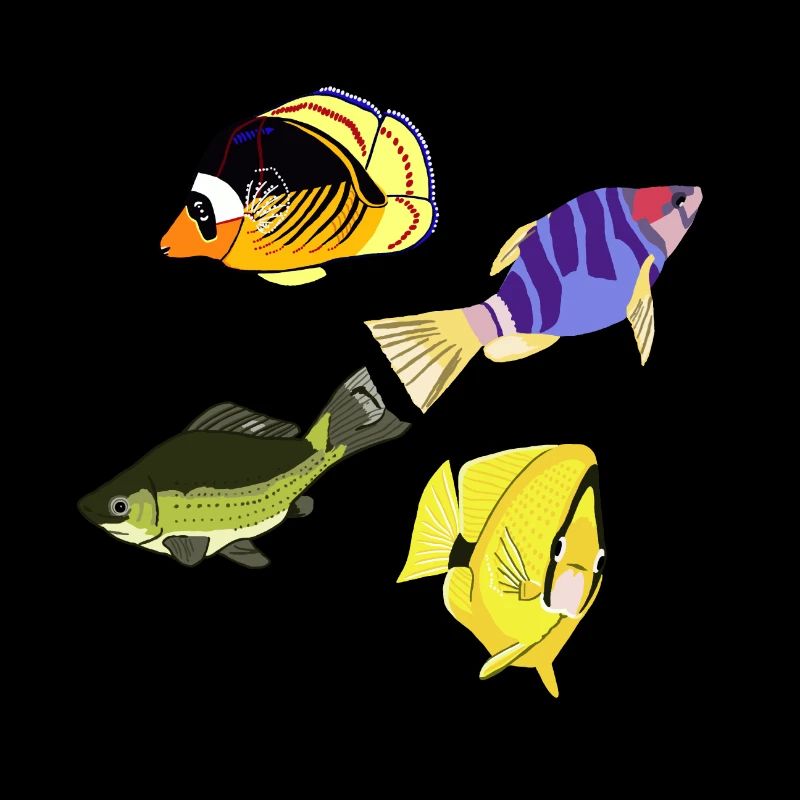 Various fish