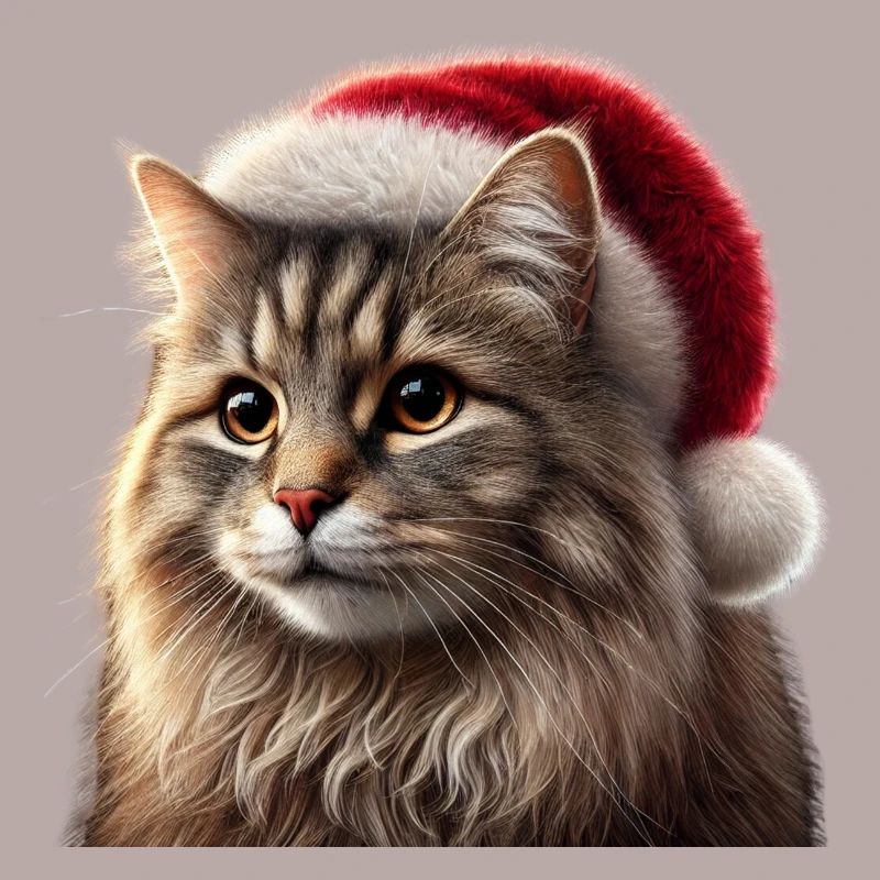 Chat de Noël