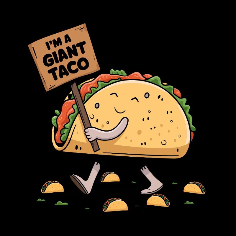 Ich bin ein riesiger Taco