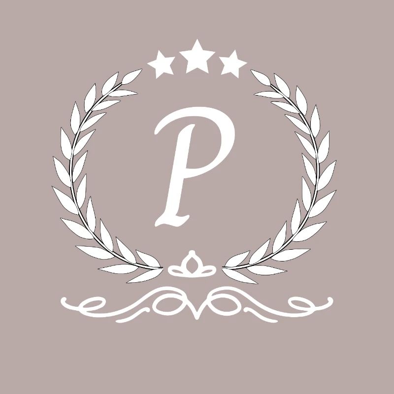 Buchstabe p Krone